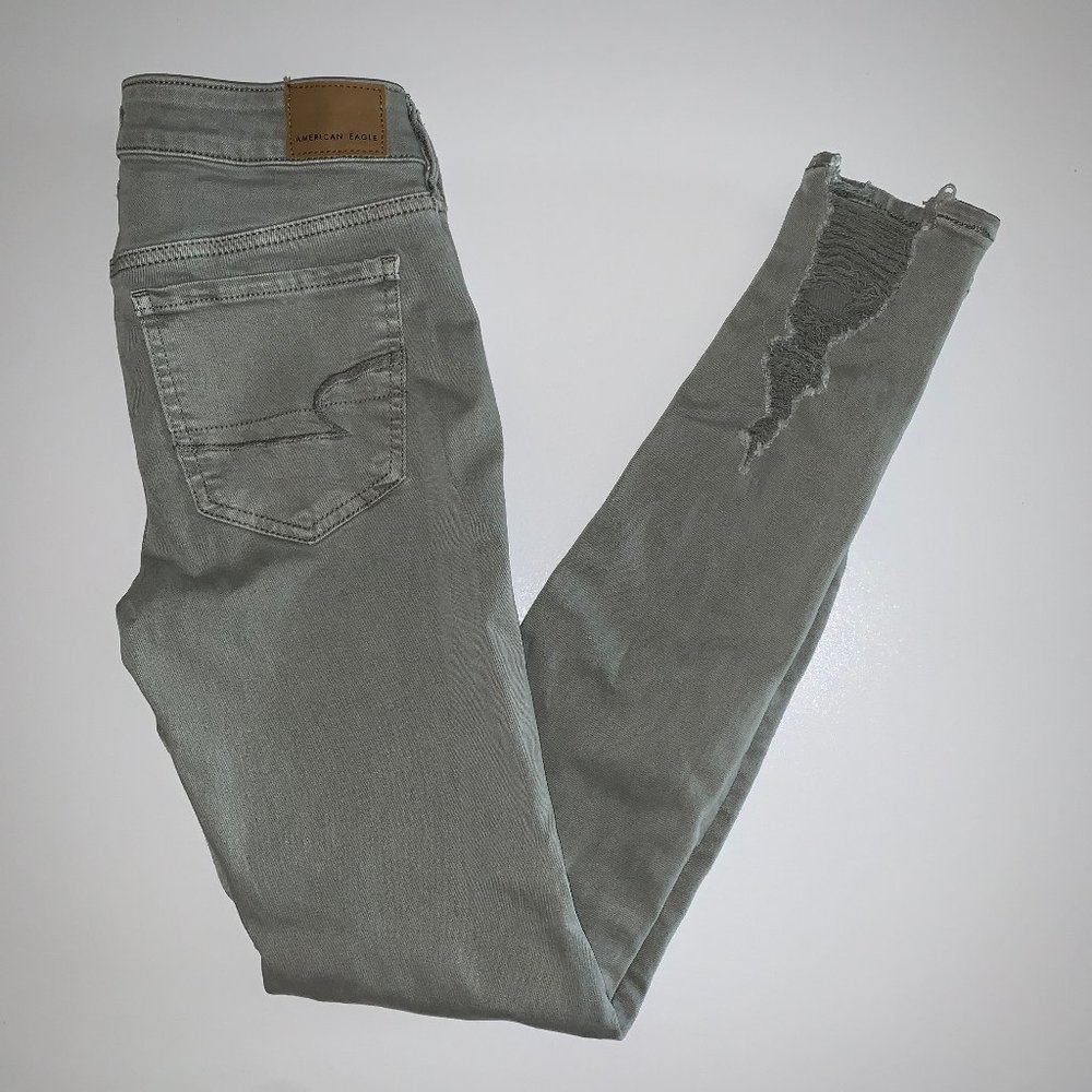 American Eagle Next Level Stretch Destroy Jegging